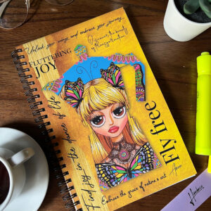 "Butterfly Whispers" Notebook: A Captivating Blend of Beauty, Freedom, and Inspirational Quotes!