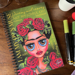 Frida's Inspirational Notebook: Lined Pages, Annie's Art, and Frida Quotes