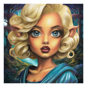 "Marilyn Mongnome" Signed Art Print