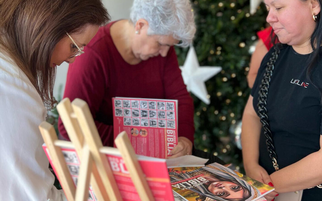 A REMARKABLE DAY WITH THE “WOMEN FROM THE BIBLE” COLORING BOOK AT DORAL CITY CHURCH