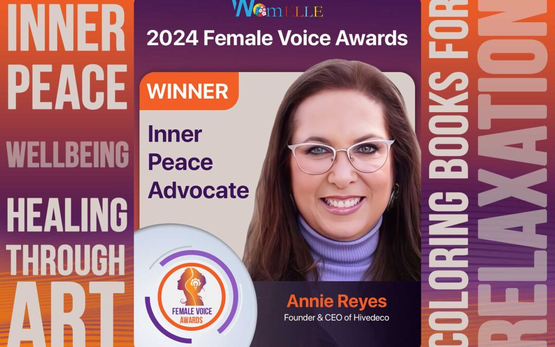HONORED TO RECEIVE THE 2024 FEMALE VOICE AWARD
